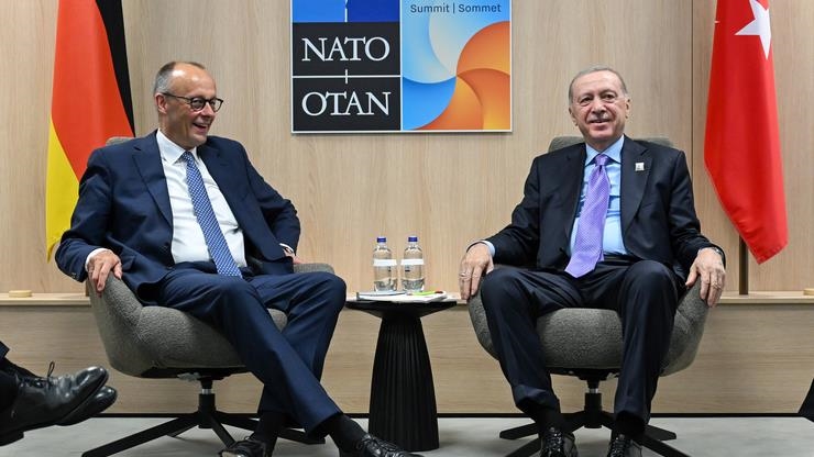 Serokomar Erdogan bi Serokwezîrê Almanyayê Merz ra hevdîtin kir