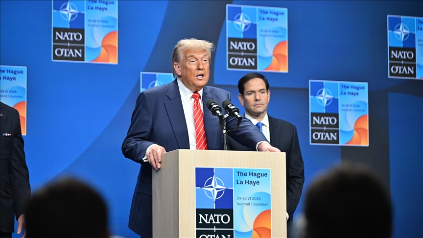Trump says Iran, Israel 'exhausted' after fighting, warns it may resume 'someday'