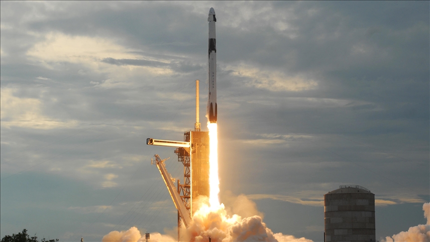 Axiom-4 mission with 4 astronauts launched into space