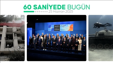60 saniyede bugün (25 Haziran 2025)