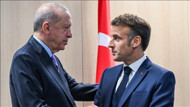 أردوغان يلتقي ماكرون في لاهاي