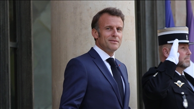 French president finds waging 'trade war' within NATO 'aberration'