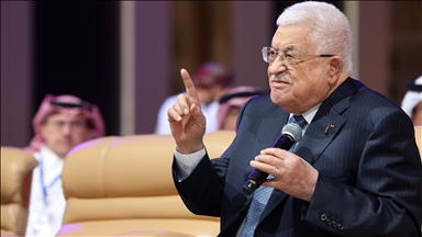 Palestinian president says ready to work with Trump to achieve peace with Israel