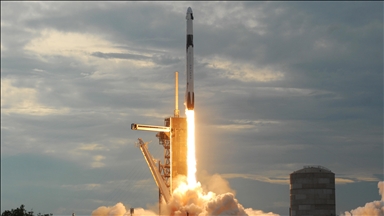 Axiom-4 mission with 4 astronauts launched into space