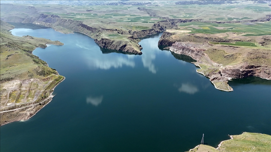 Kars'taki Karakurt HES Barajı'nın doluluk oranı yüzde 85'e ulaştı