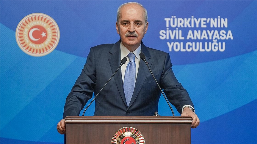 TBMM Başkanı Kurtulmuş: Yeni anayasa çalışmalarında sözü olan herkesin sözünü dinlemeye hazırız