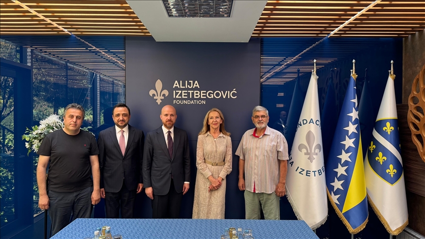Bilal Erdogan posjetio Fondaciju "Alija Izetbegović"