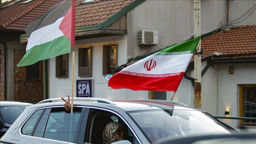 Kolona automobila prodefilovala Sarajevom u znak podrške otporu Irana i Palestine