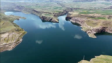 Kars'taki Karakurt HES Barajı'nın doluluk oranı yüzde 85'e ulaştı