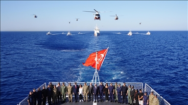 艦ehit Te臒men Caner Gönyeli Tatbikat谋 deniz safhas谋n谋n ard谋ndan sona erdi