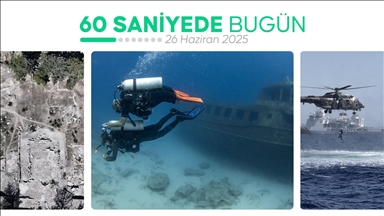 60 saniyede bugün (26 Haziran 2025)