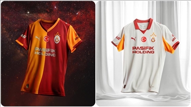 Galatasaray Futbol Takımı'nın yeni sezon formaları tanıtıldı