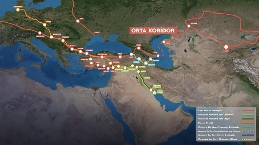 La Türkiye obtient un financement de la Banque mondiale pour la route commerciale du Corridor central