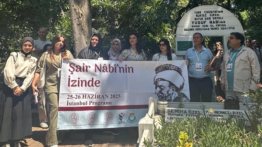 İstanbul'da "Şair Nabi'nin İzinde" programı kapsamında anma etkinlikleri düzenlendi