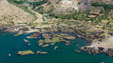 Adıyaman'daki "yüzen adalar"ı sabitleme projesinde ilk adım başarılı