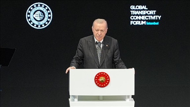 أردوغان: سنحول الإمكانات الجيوسياسية لميزة اقتصادية عبر "طريق التنمية" 