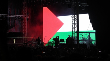 Massive Attack na koncertu u Srbiji snažno podržao Palestinu