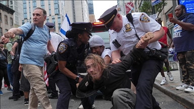 Sukob propalestinskih i proizraelskih demonstranata tokom skupa u New Yorku