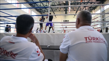 Türk ve Kazak boksörler Kastamonu'da ikili kamp yaptı
