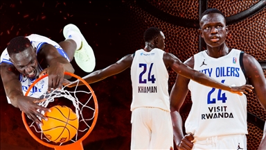 Mülteci kampından NBA'e: Khaman Maluach