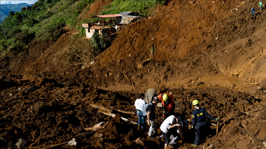 Death toll from landslides in Colombia rises to 22