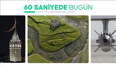 60 saniyede bugün (28 Haziran 2025)