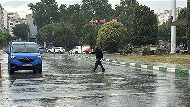 Kırklareli'nde sağanak etkili oldu