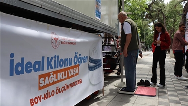 "İdeal Kilonu Öğren, Sağlıklı Yaşa" kampanyasına 6 haftada yaklaşık 5 milyon kişi katıldı