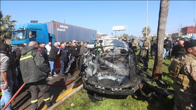 1 killed in Israeli drone strike targeting vehicle in southern Lebanon 
