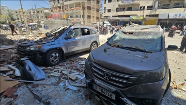 مسيرة تستهدف سيارة في بلدة كونين جنوب لبنان 