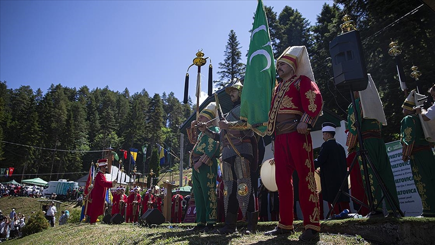 Bosna Hersek'teki 515'inci Ayvaz Dede Şenlikleri sona erdi