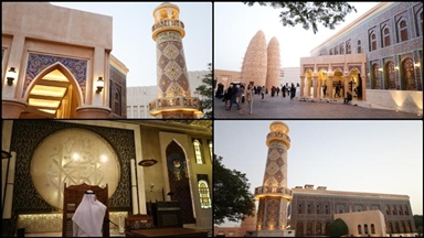 مسجد كتارا.. تحفة معمارية في قطر ببصمة تركية