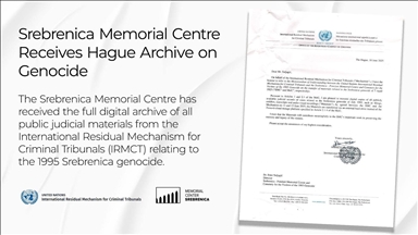 Memorijalni centar Srebrenica preuzeo haške arhivske dokumente