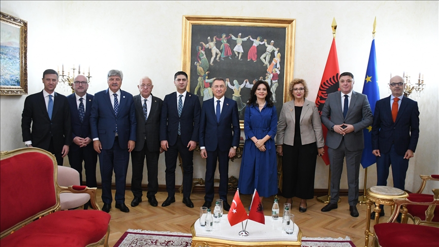 Delegacioni nga Komisioni për Punë të Jashtme në Parlamentin e Turqisë takon kryeparlamentaren e Shqipërisë