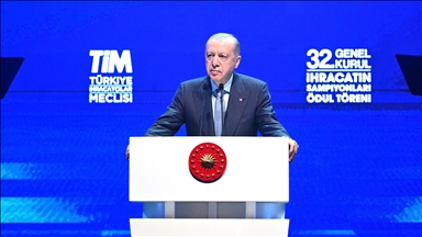 Presidenti Erdoğan: Turqia pret që inflacioni në fund të vitit të jetë rreth 20 për qind