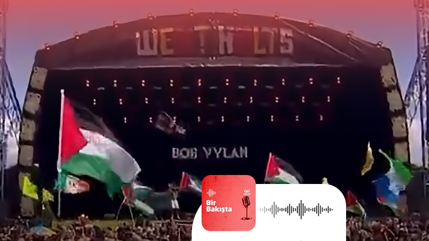 Glastonbury Festivali'ndeki Filistin mesajları İngiltere'de nasıl yankı buldu?