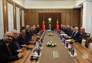 Serokomar Erdogan Serokê Meclisa Nûneran a Iraqê Meşhedanî ra hevdîtin kir