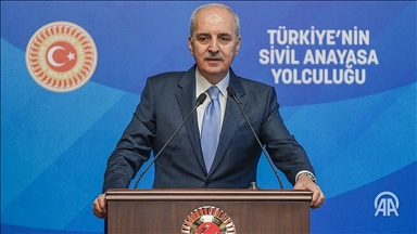 Heyeta DEM Partiyê Serokê TBMMyê Numan Kurtulmuş ziyaret kir