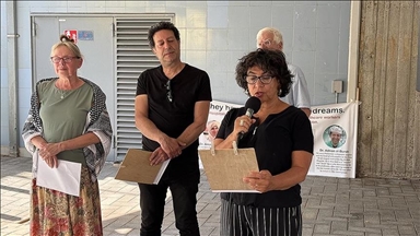 Dutch health care workers demonstrate in solidarity with Palestinian colleagues killed by Israel