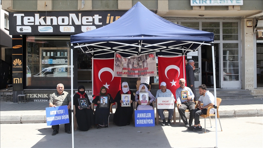 Li Mûşê dayikan çalakiya xwe ya li ber DEM Partiyê domand