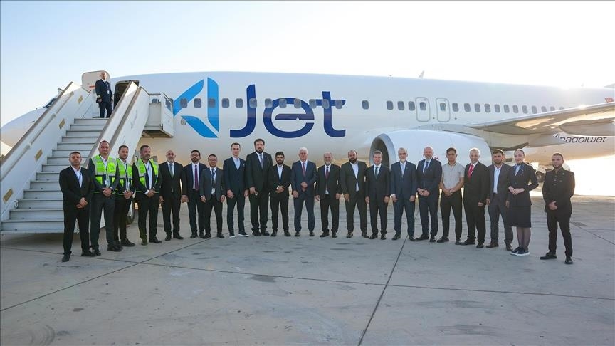 Turkish air carrier AJet makes its 1st Istanbul Sabiha Gokcen-Damascus flight