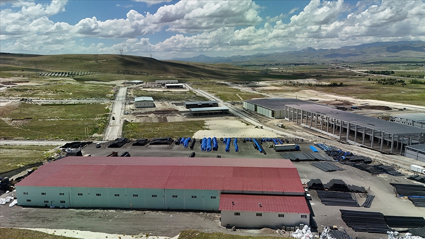 Erzurum'da 8 bin kişinin istihdam edileceği 2. OSB'nin inşası sürüyor