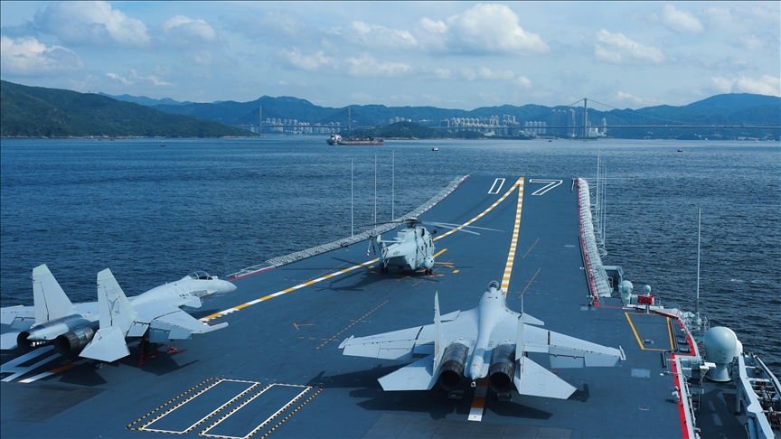 China’s aircraft carrier begins 5-day Hong Kong trip, draws crowds