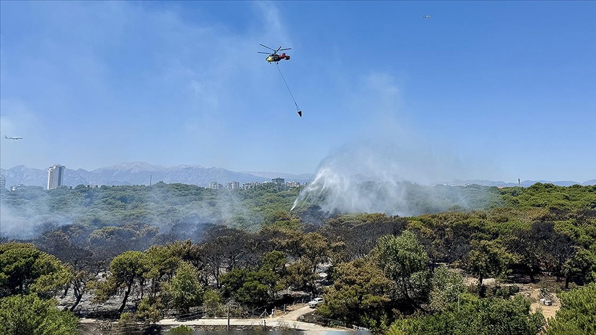 Antalya'da son bir haftada çıkan 37 orman yangınında 52 hektarlık alan zarar gördü