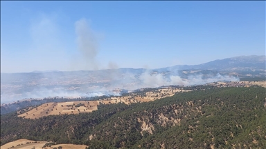 Kütahya'daki orman yangını kontrol altına alındı