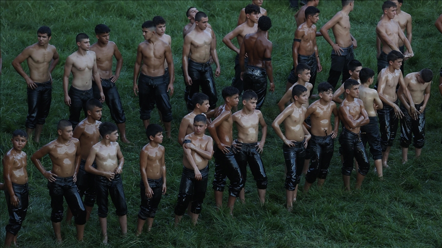 664. Tarihi Kırkpınar Yağlı Güreşleri'nin açılış töreni gerçekleştirildi