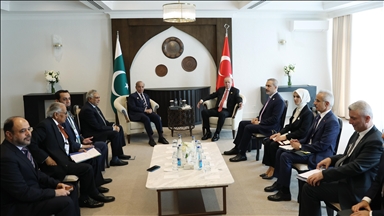 Presidenti Erdoğan takon kryeministrin pakistanez Sharif