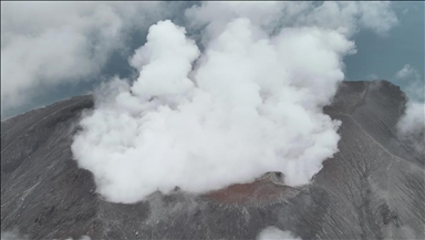Indonesia’s Mount Dukono erupts again, spewing ash 1,100 meters high