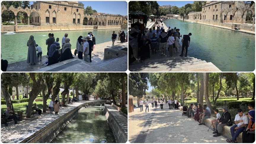 Şanlıurfa\'da sıcak hava etkili oluyor
