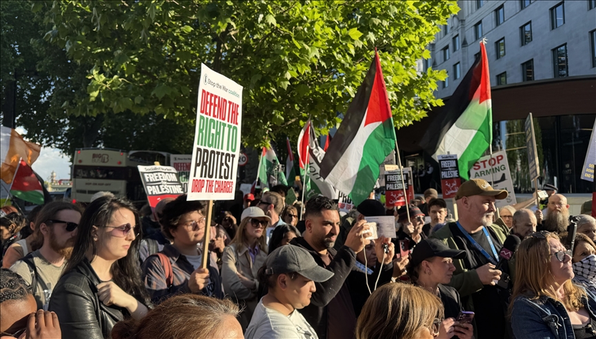 UK police arrest protesters after ban on Palestine Action goes into effect